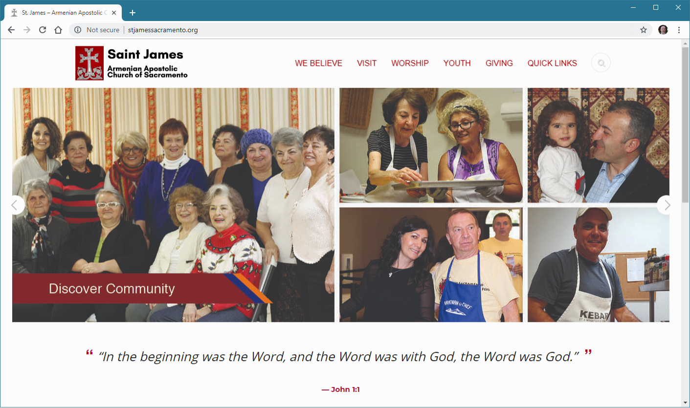 ACYO Team Launches New St. James Website